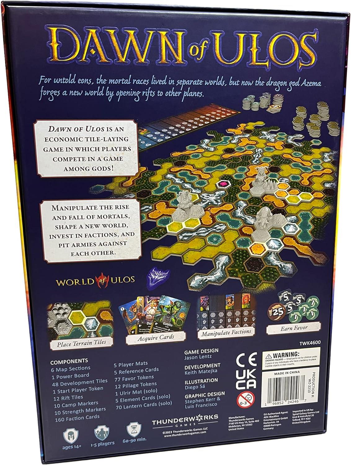 Dawn of Ulos Board Game by TW Games