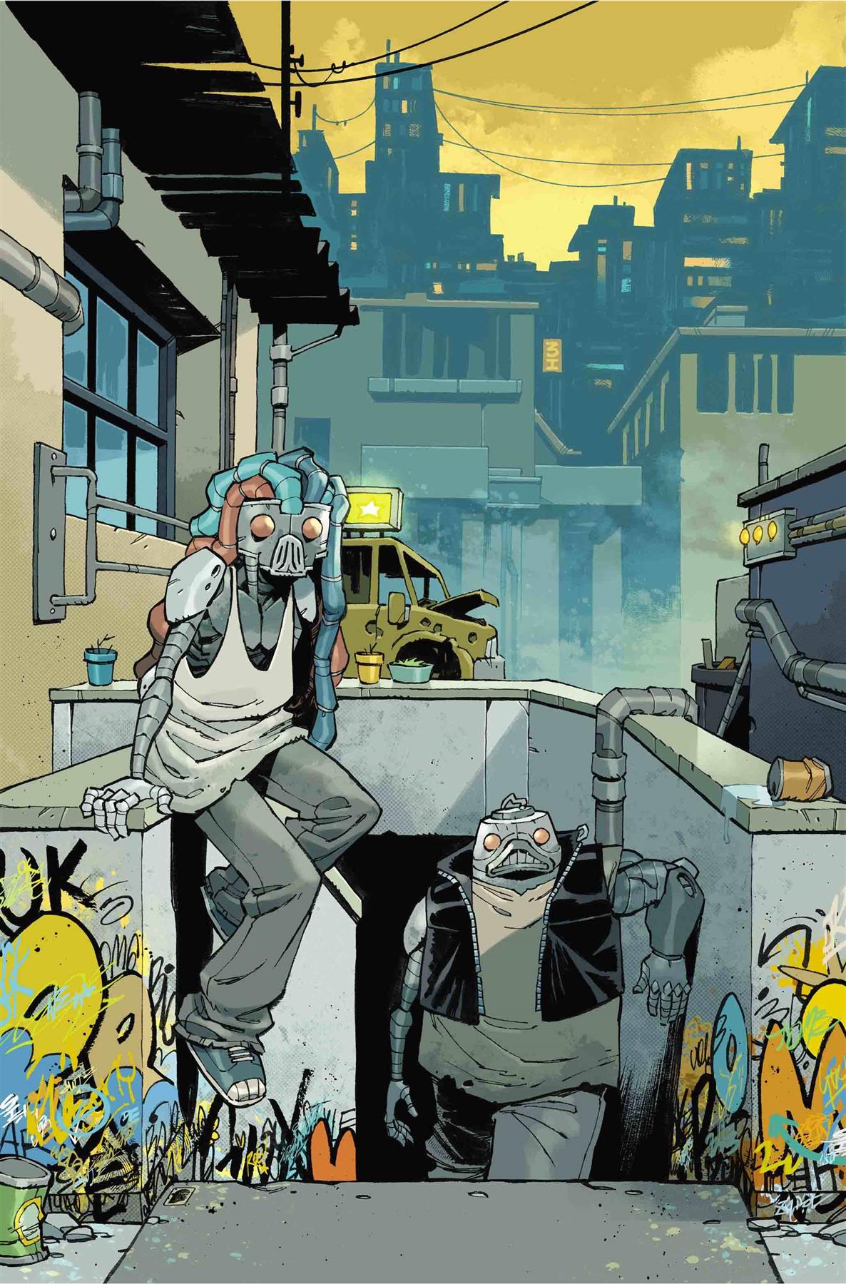 Nadia Nomobots #1 Cvr E 10 Copy Incv Daniel Unbranded Opus Comics Comic Book