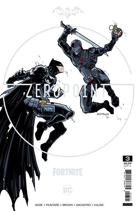 Batman Fortnite Zero Point #3 (of 6) Premium Var C Donald Mustard Card Stock (25 Copy Min Order) DC Comics Comic Book
