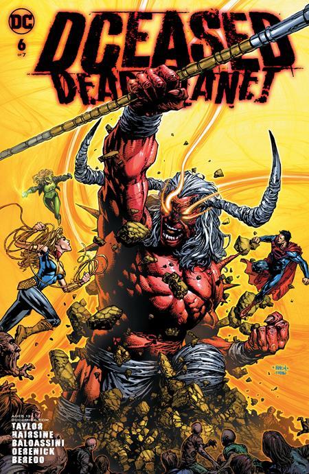 Dceased Dead Planet #6 (of 7) Cvr A David Finch DC Comics Comic Book