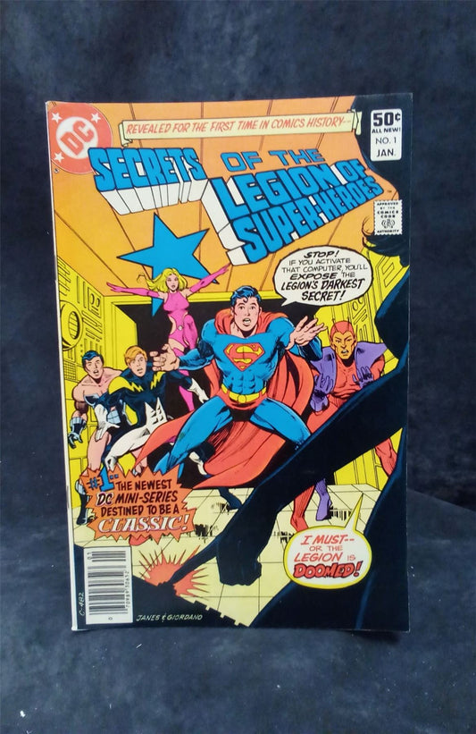 Secrets of the Legion of Super-Heroes #1 1981 DC Comics Comic Book