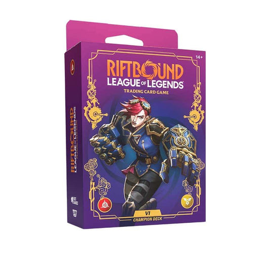 Riftbound TCG Set 3 Unleashed- Champion Deck Vi By UVS Games