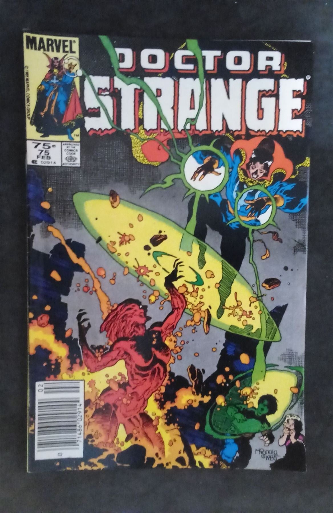 Doctor Strange #75 1986 marvel Comic Book