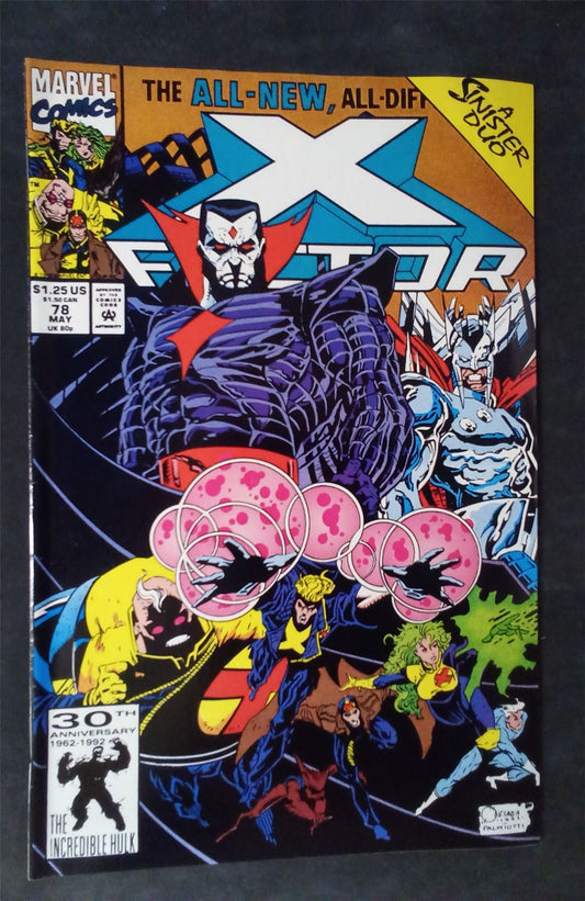 X-Factor #78 1992 marvel Comic Book