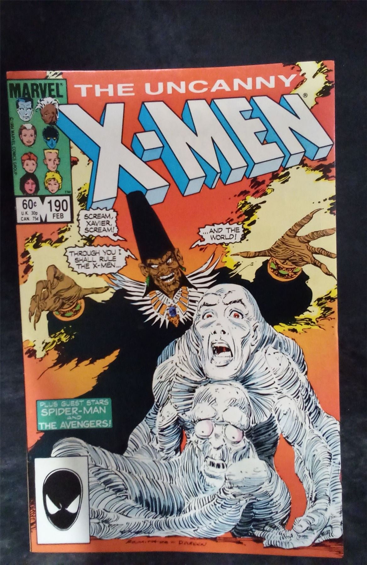 The Uncanny X-Men #190 1985 Marvel Comics Comic Book