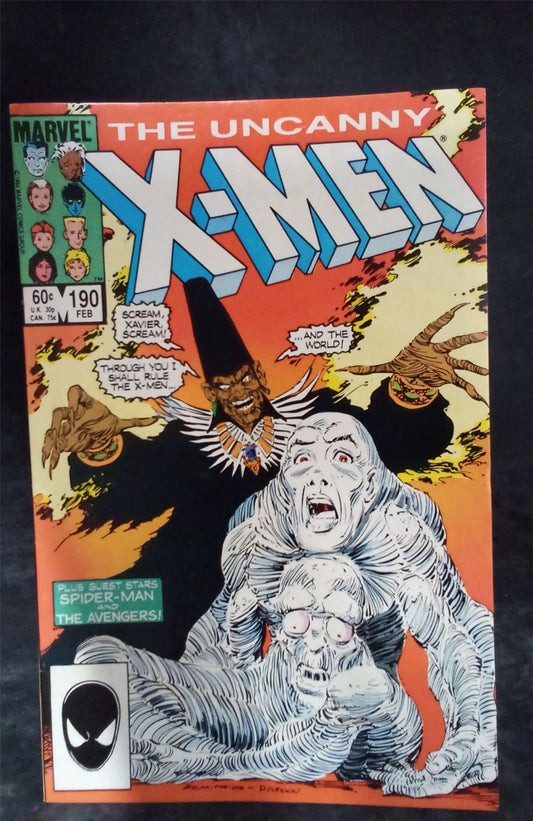 The Uncanny X-Men #190 1985 Marvel Comics Comic Book