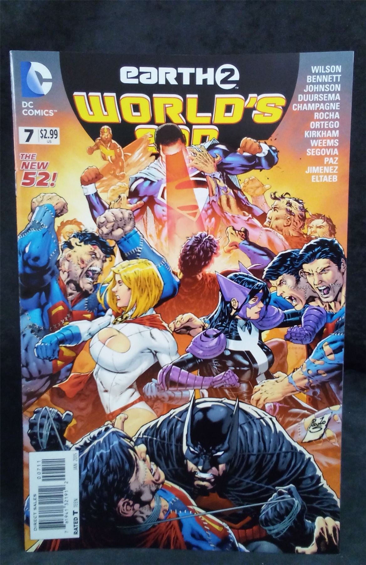 Earth 2: World's End #7 2015 DC Comics Comic Book