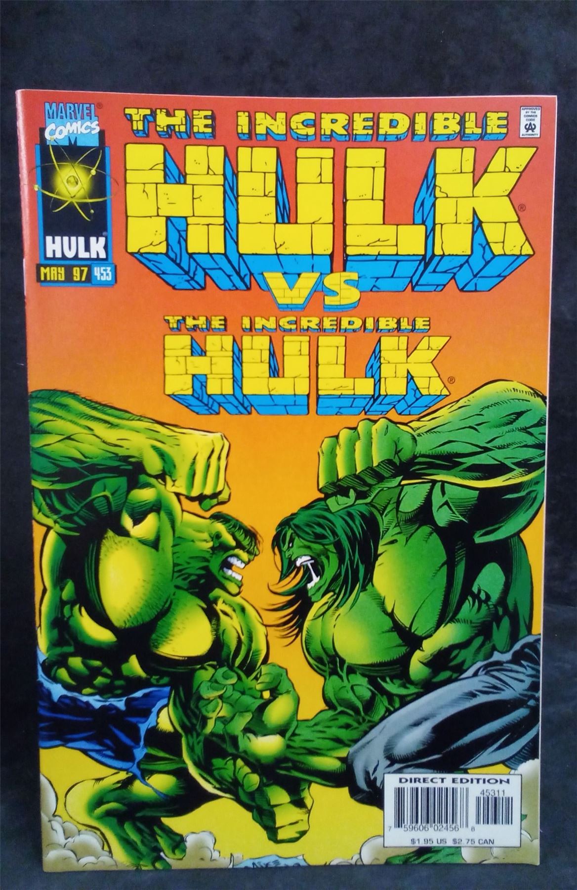 The Incredible Hulk #453 1997 Marvel Comics Comic Book