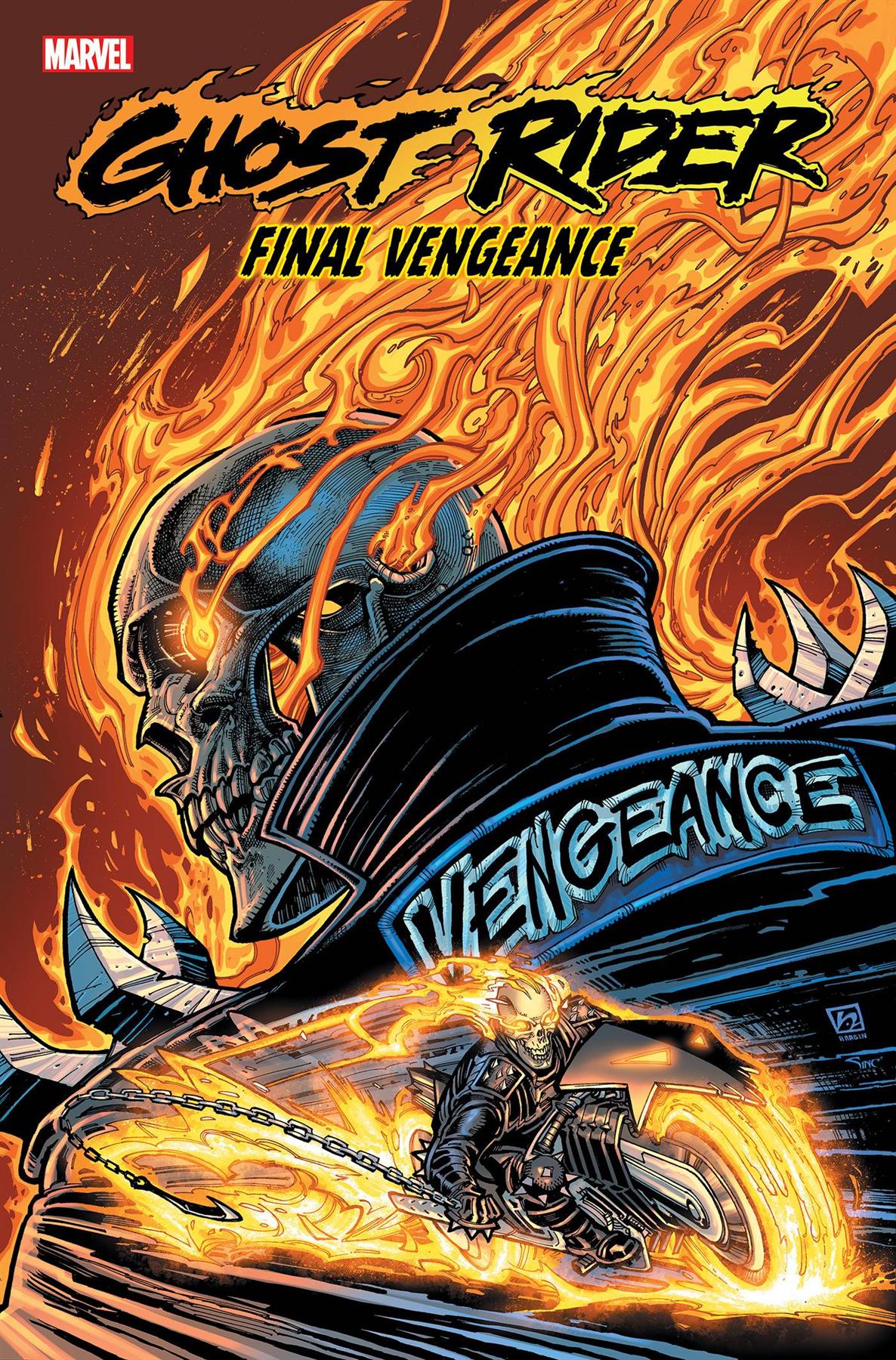Ghost Rider #1 Chad Hardin Var (Chad Hardin Var) Marvel Prh Comic Book 2024
