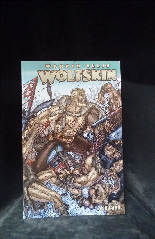 Warren Ellis Wolfskin #2 Wraparound Cover 2006 Avatar Press Comic Book