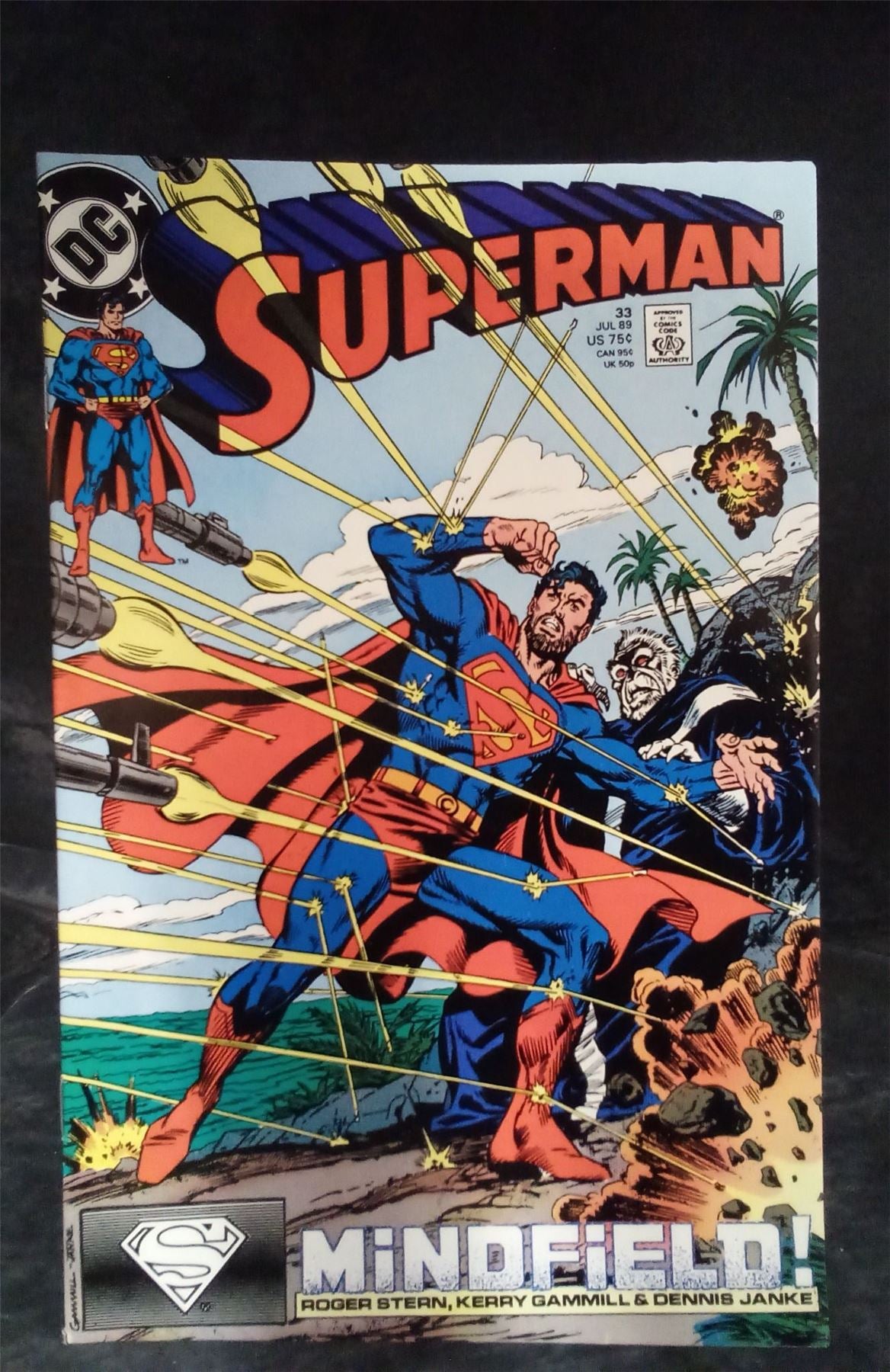 Superman #33 1989 DC Comics Comic Book
