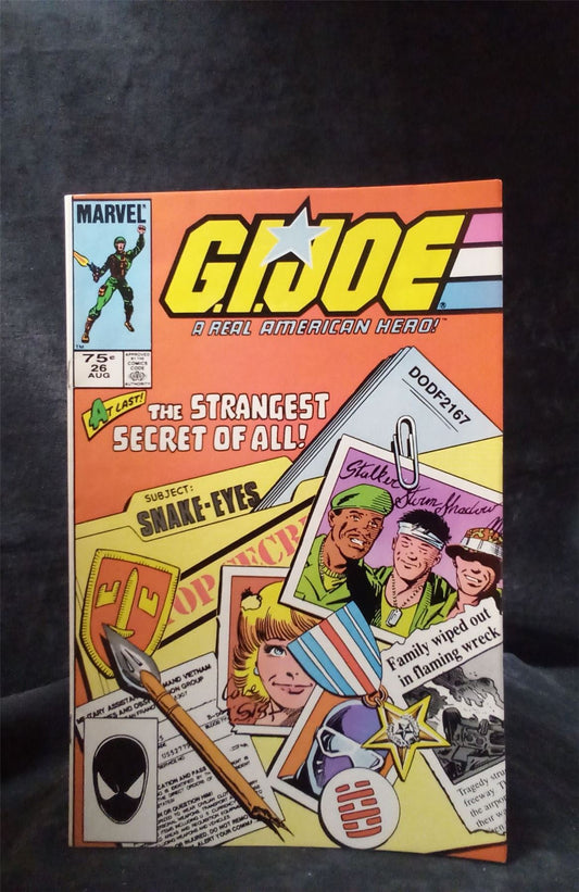 G.I. Joe: A Real American Hero #26 1984 Marvel Comics Comic Book