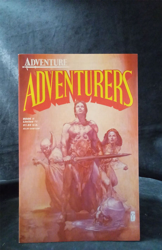Adventurers Book II  #1 Variant Cover 1988 adventure Comic Book