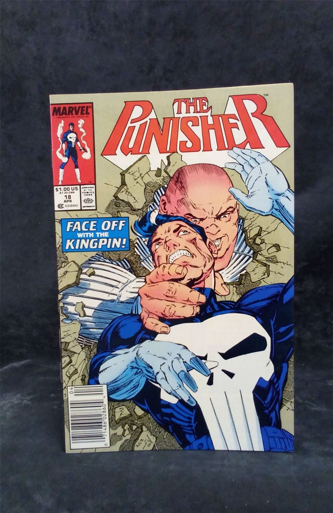 The Punisher #18 Direct Edition 1989 Marvel Comics Comic Book