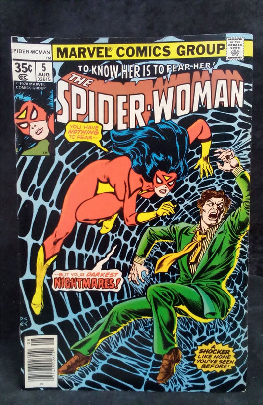 Spider-Woman #5 (1978 Marvel Comics Comic Book