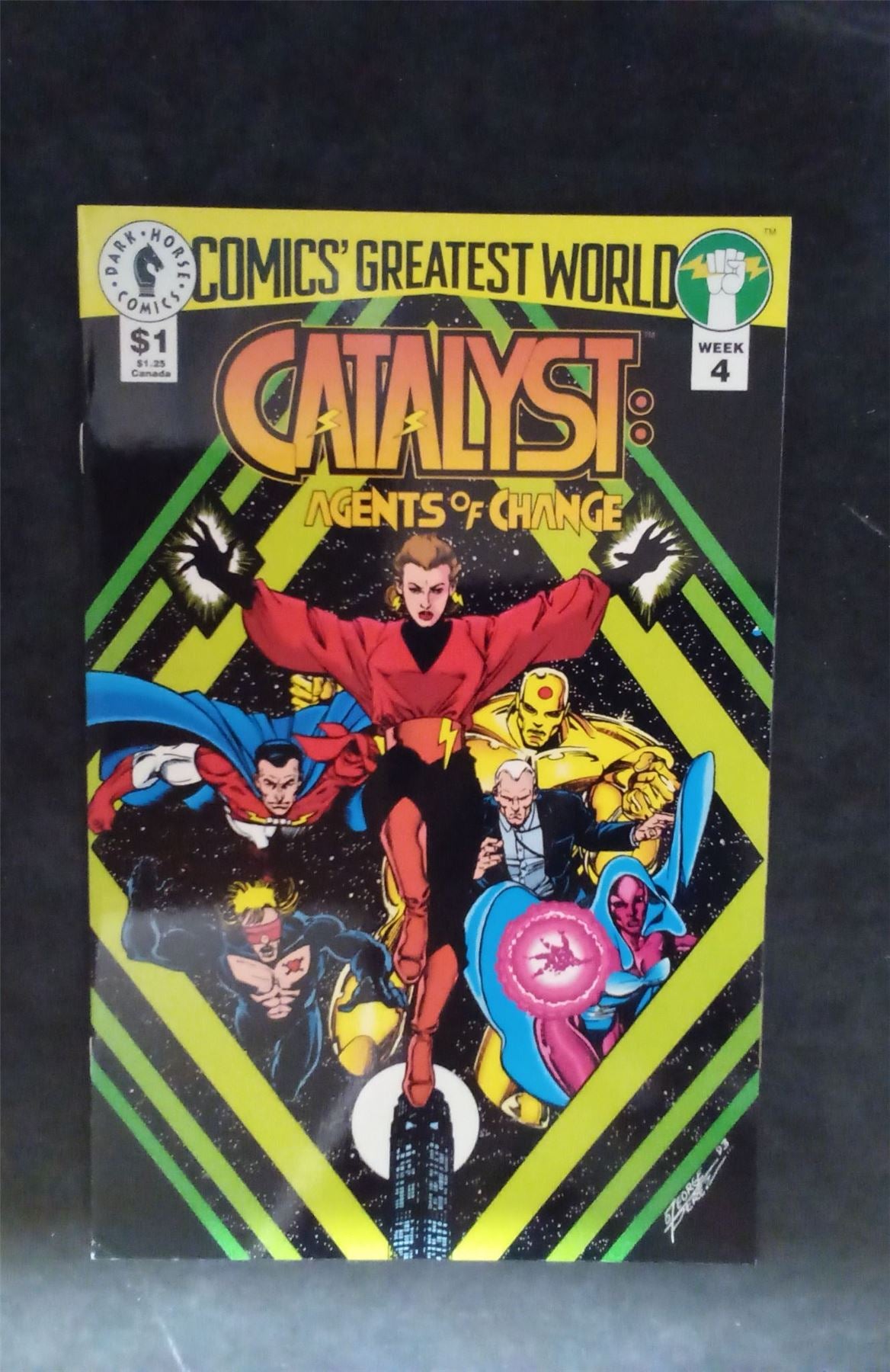 Comics Greatest World: Golden City #4 1993 Dark Horse Comics Comic Book