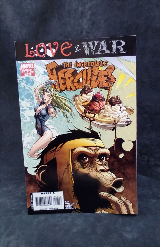 Incredible Hercules #121 Monkey Cover 2008 Marvel Comics Comic Book