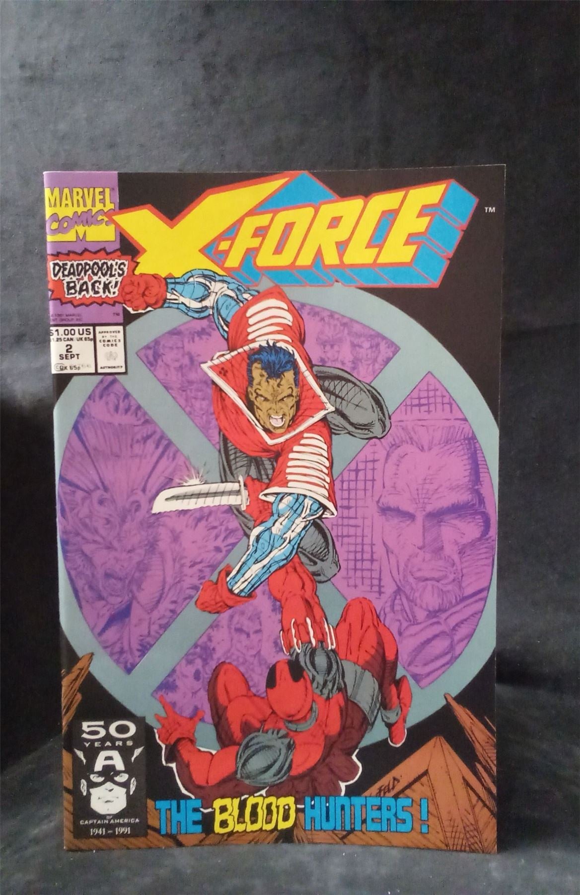 X-Force #2 1991 Marvel Comics Comic Book