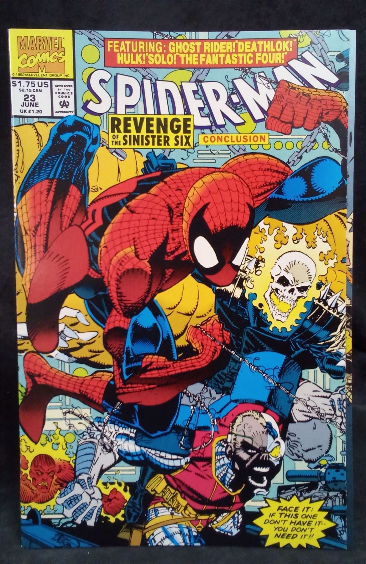 Spider-Man #23 1992 Marvel Comics Comic Book