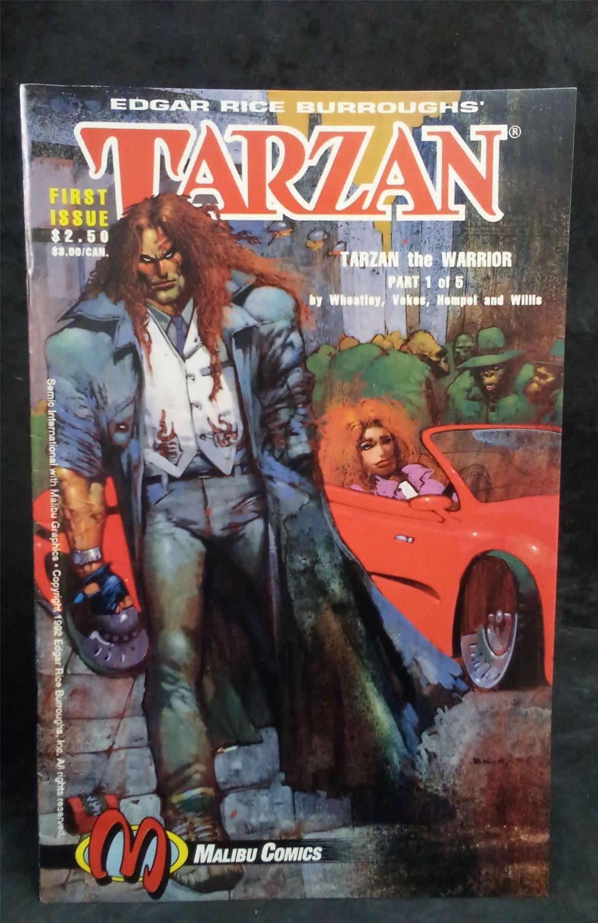 Tarzan The Warrior #1 1992 Malibu Comic Book
