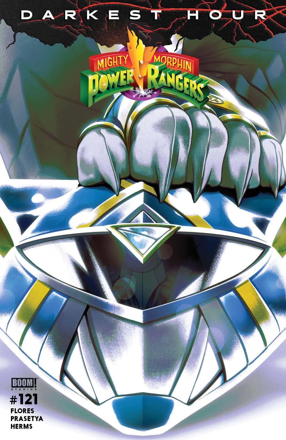 Mighty Morphin Power Rangers #121 Cvr C Helmet Var Montes (c Boom! Studios Comic Book