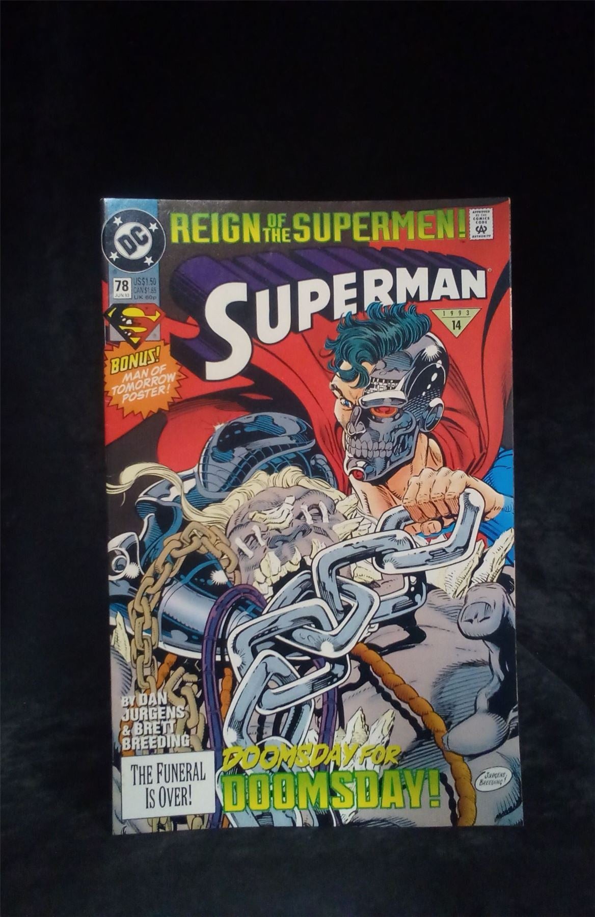 Superman #78 1993 DC Comics Comic Book