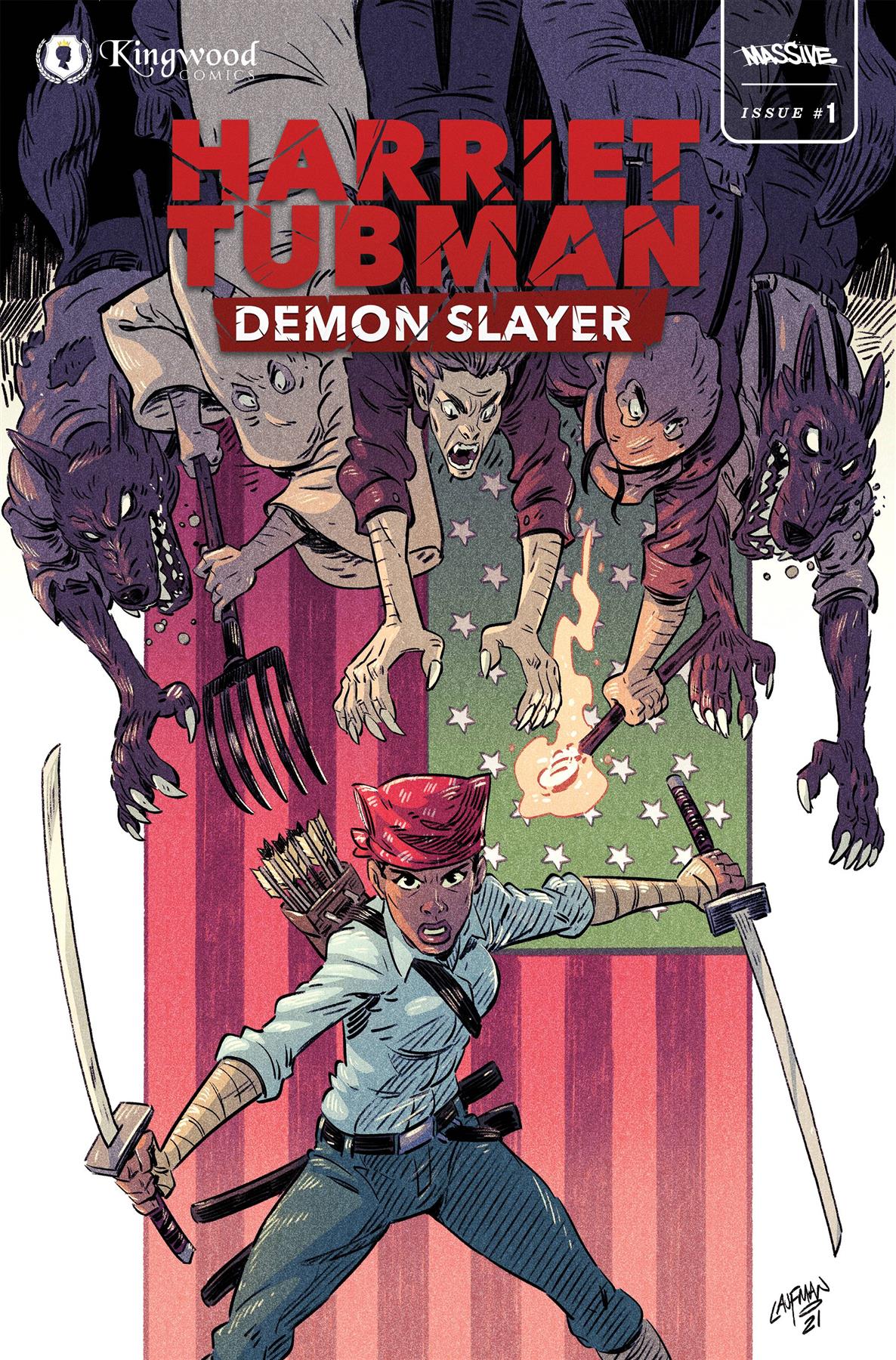 Harriet Tubman Demon Slayer #1 Cvr E Laufman (mr) Massive Comic Book