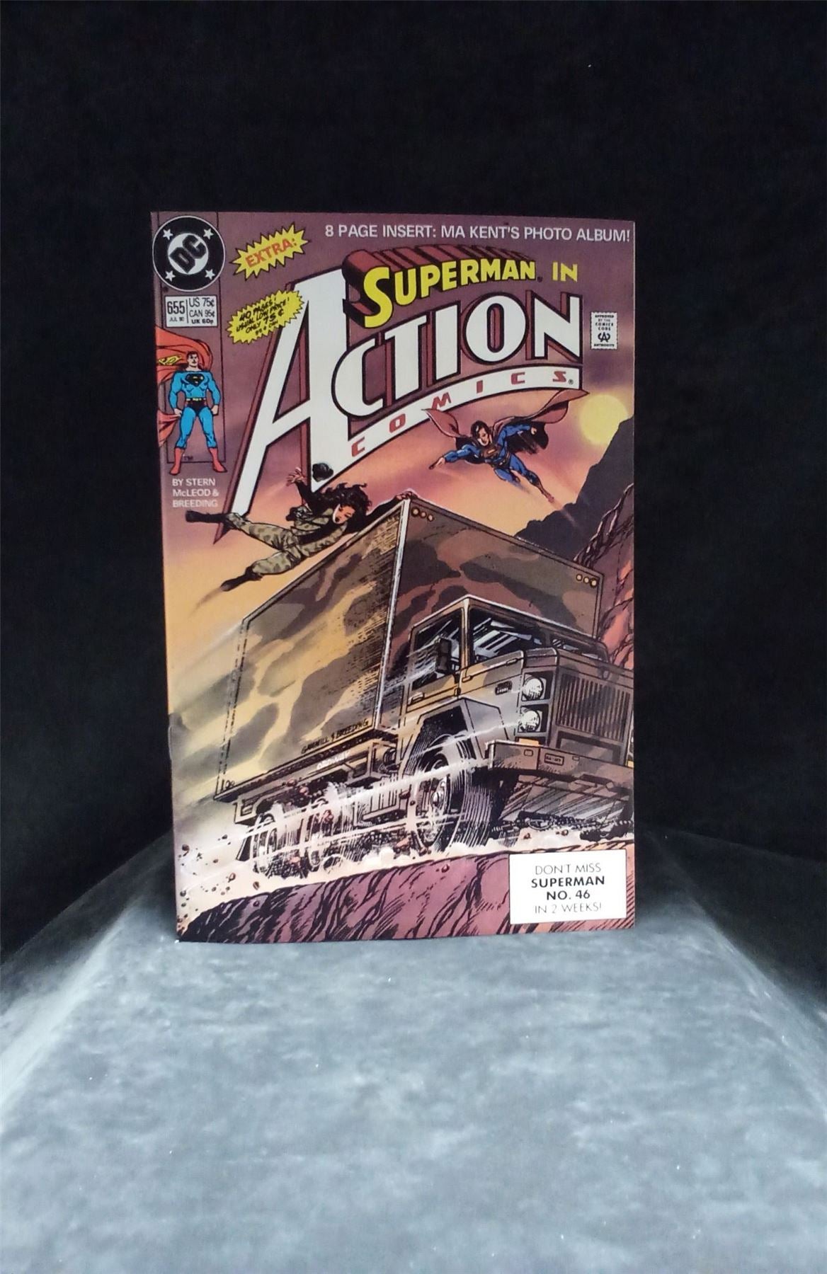 Action Comics #655 1990 DC Comics Comic Book