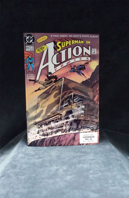 Action Comics #655 1990 DC Comics Comic Book