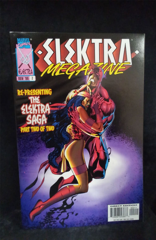 Elektra Megazine #2 1996 Marvel Comics Comic Book