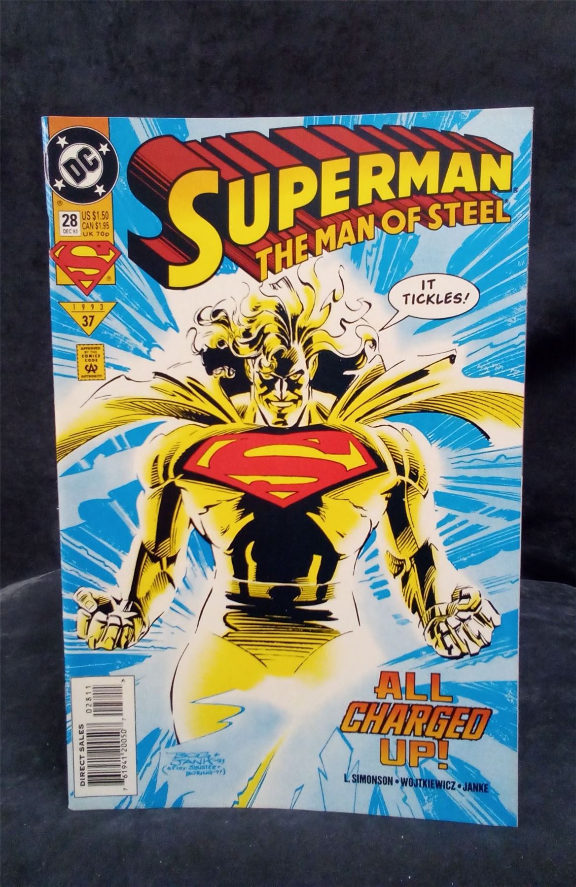 Superman: The Man of Steel #28 1993 DC Comicss Comic Book