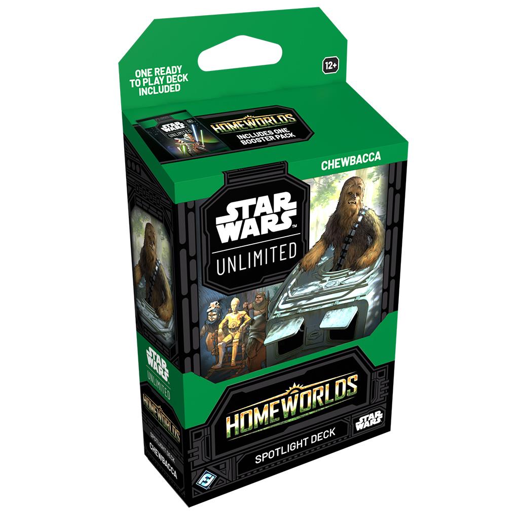 Star Wars Unlimited TCG Homeworlds Spotlight Deck: Chewbacca By Fantasy Flight Games