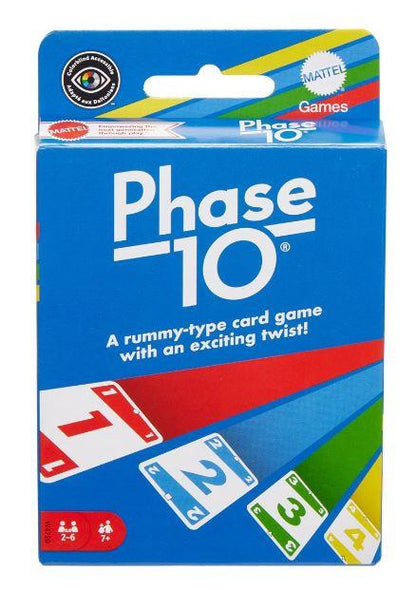 Phase 10 Card Game By Mattel Card Game