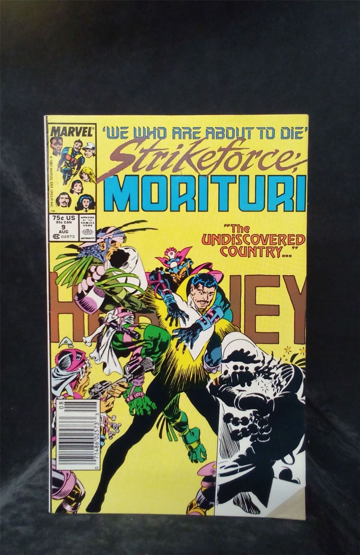 Strikeforce: Morituri #9 1987 Marvel Comics Comic Book