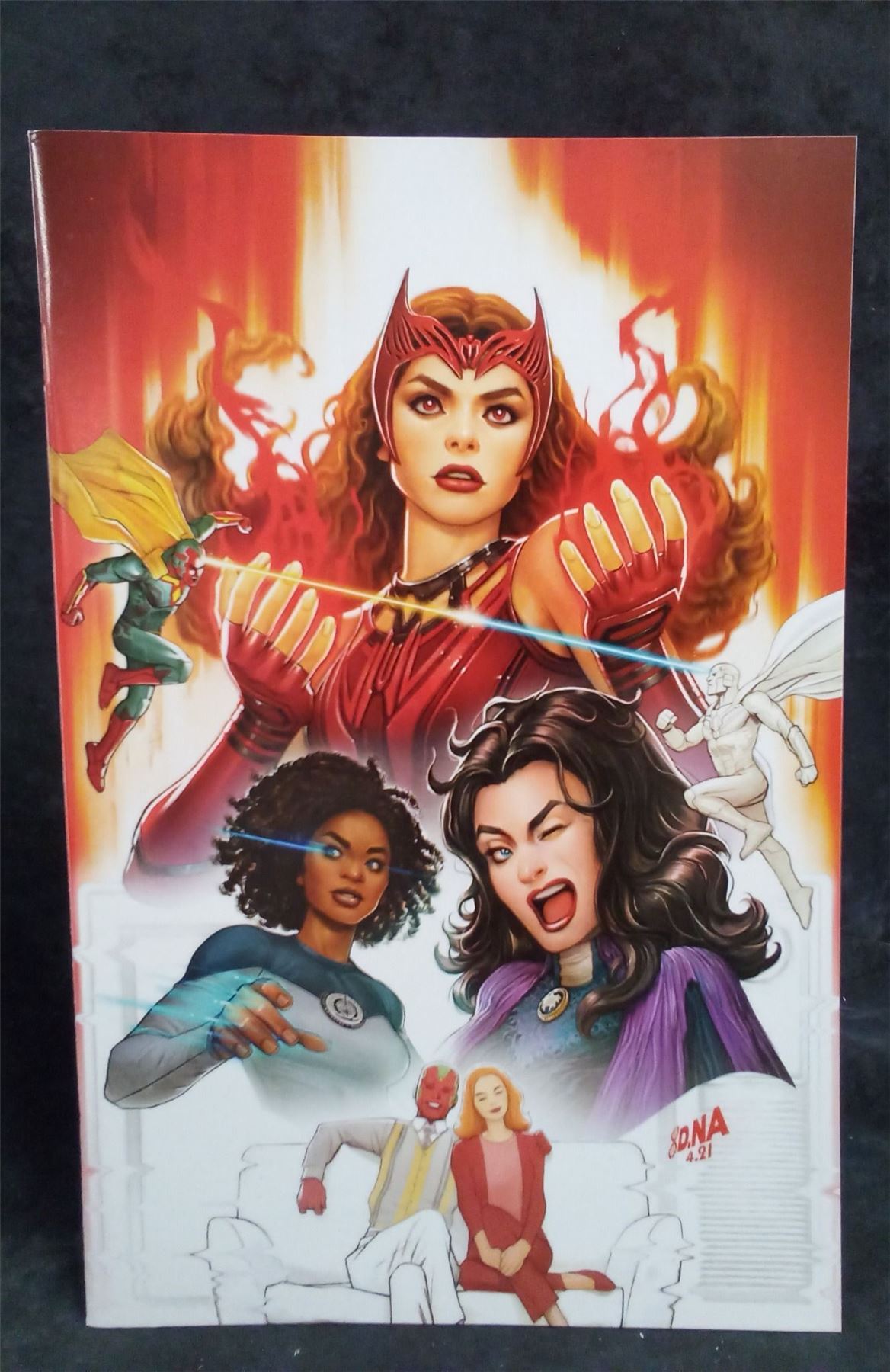 Scarlet Witch #3 Nakayama Virgin Cover 2023 Marvel Comics Comic Book