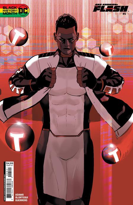Jay Garrick The Flash #5 (of 6) Cvr D Nikolas Draper-ivey Black History Month Card Stock Var DC Comics Comic Book