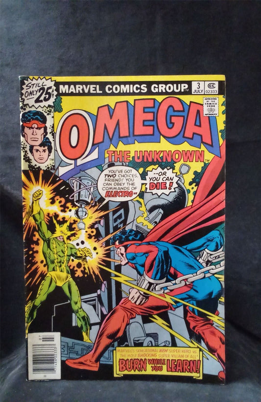 Omega the Unknown #3 1976 Marvel Comics Comic Book