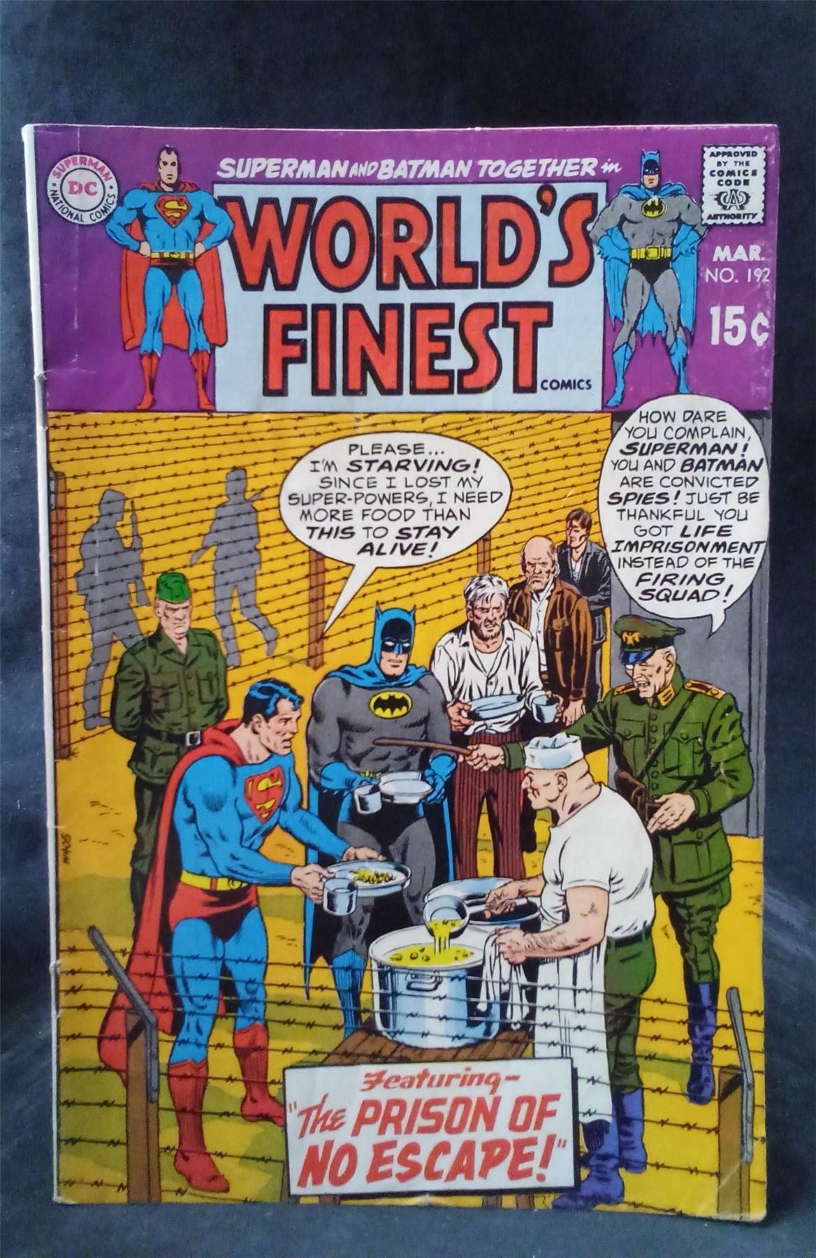 World's Finest Comics #192 1970 DC Comics Comic Book