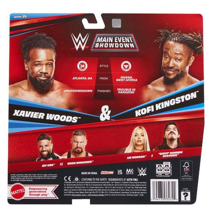 WWE Championship Showdown Series 25 Action Figure 2-Pack Kofi Kingston And Xavier Woods by Mattel
