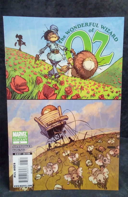 The Wonderful Wizard of Oz #3 Second Print Cover 2009 Marvel Comics Comic Book