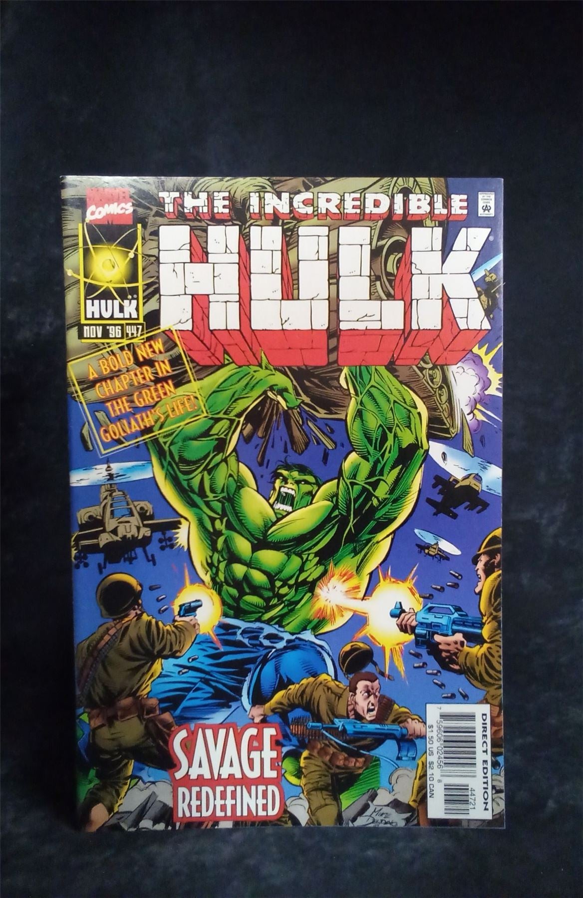 The incredible hulk #447  Comic Book