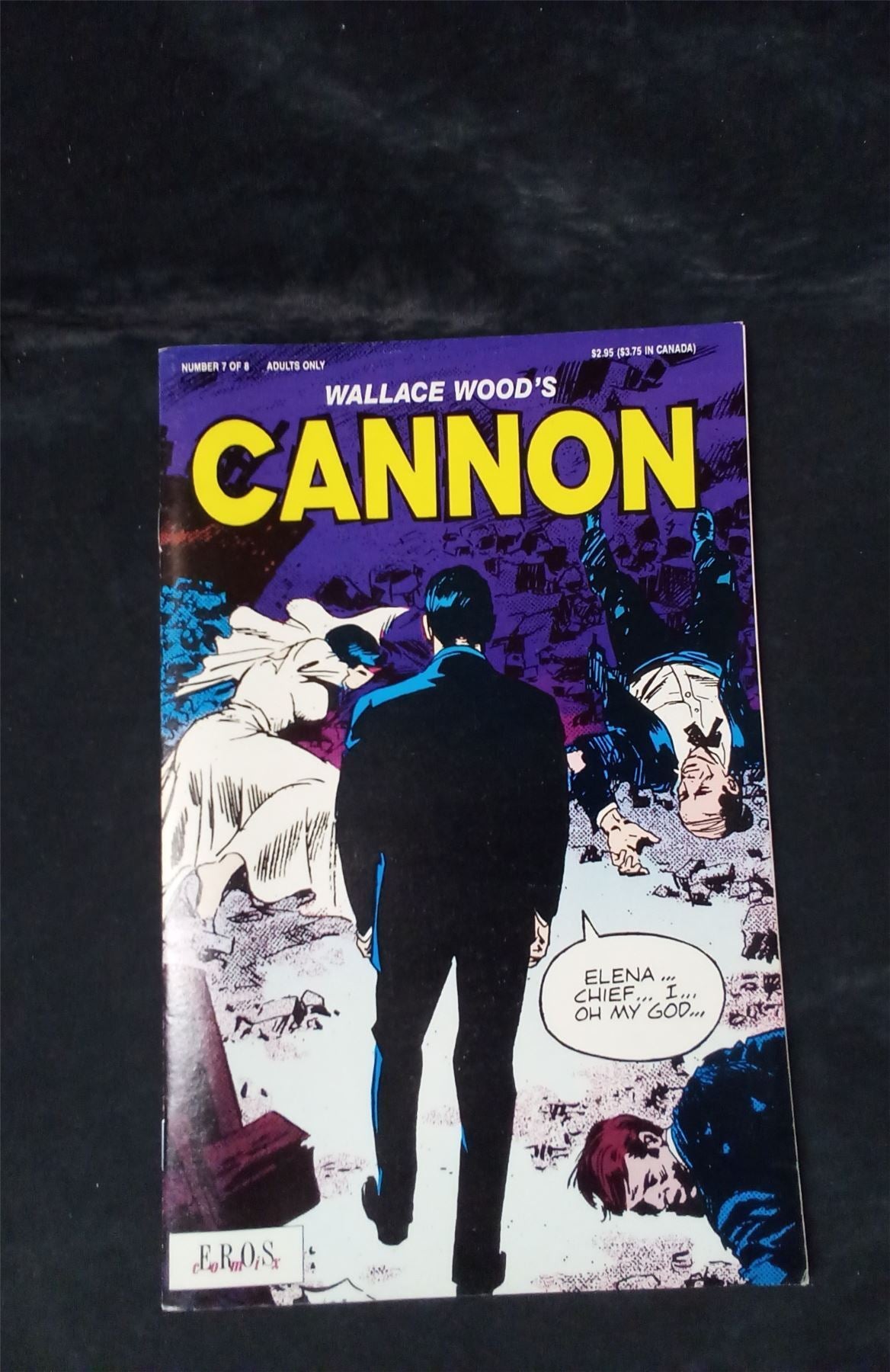 Cannon #7 1991 Eros Comics Comic Book