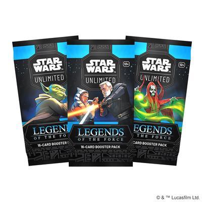 Star Wars Unlimited TCG Legends of the Force PreRelease Box By Fantasy Flight Games