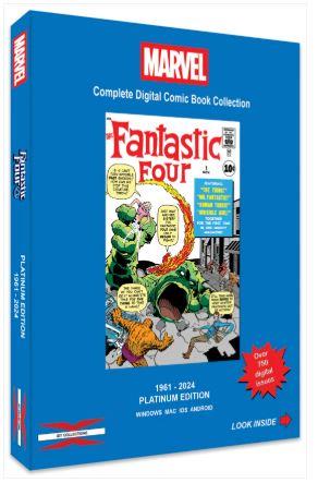 Fantastic Four Complete Digital Comic Book Collection 1961 - 2024 Platinum Edition by GIT Collections