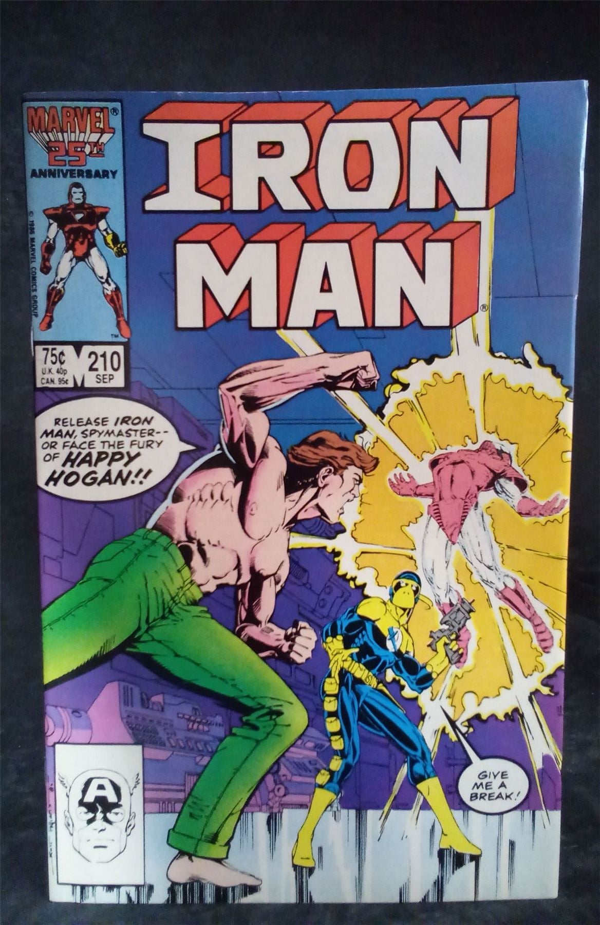 Iron Man #210 1986 Marvel Comics Comic Book
