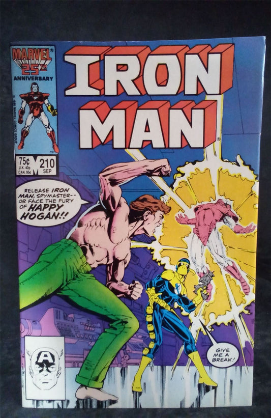 Iron Man #210 1986 Marvel Comics Comic Book