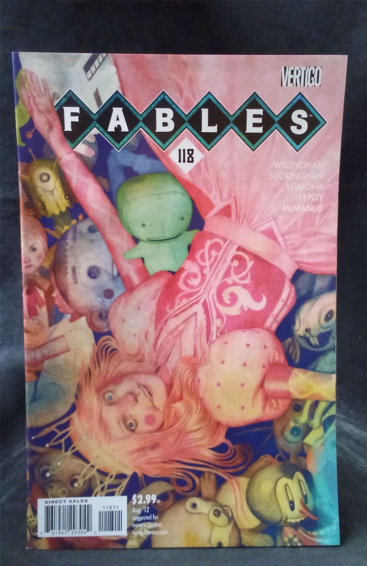 Fables #118 2012 Vertigo Comics Comic Book