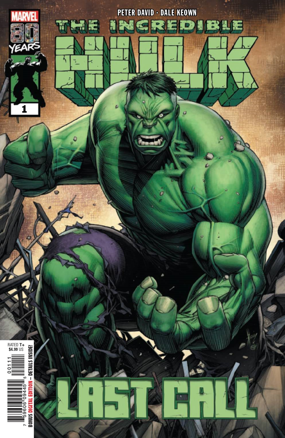 Incredible Hulk Last Call #1 Marvel Comics Comic Book