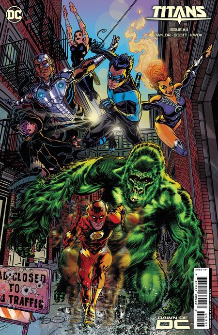 Titans #4 Cvr D Inc 1:25 Tony Harris Card Stock Var DC Comics Comic Book