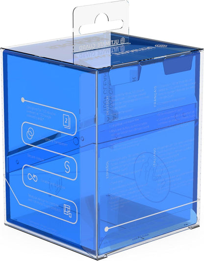 Ultimate Guard Deck Case - Boulder 100+ Clear - Sapphire